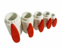 PVC pipe socket / bushing  20mm  white